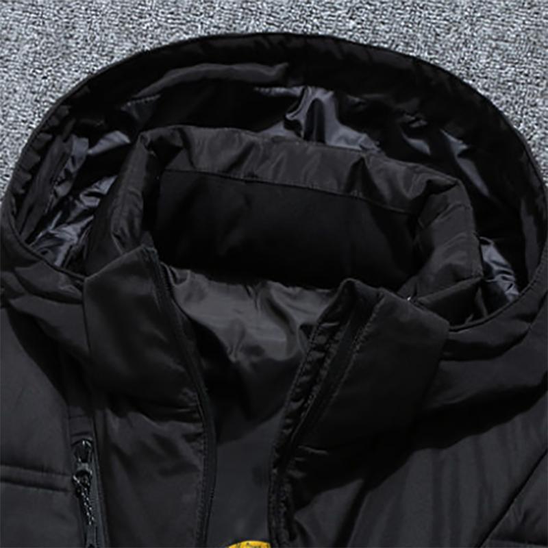 Winter Men's Jacket Men's Thick Plus Down Jacket Fashion Outdoor Sports White Duck Down Jacket Men