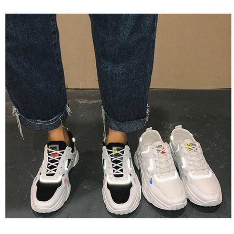 Men's shoes Trendy summer breathable wild small white board shoes sports casual dad tide shoes