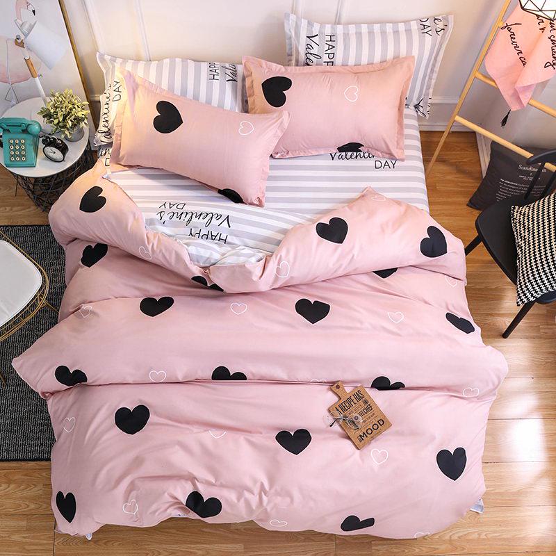 Home textile Meteor Winter 3/4pc Bedding Set Luxury Comfortable Bedclothes Duvet Cover Bed Linen