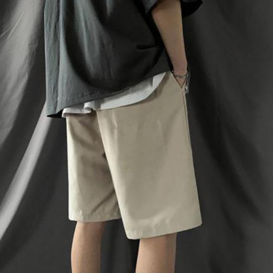 Men's Summer Casual Sports Shorts Men's Five-point Pants Loose Straight Beach Pants Men's Large Size Thin Breathable Short Pants