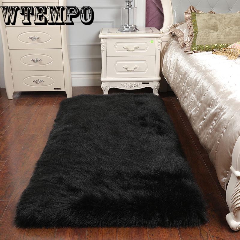 Bedroom carpet bedside mat living room carpet coffee table mat comfortable wool blanket plush carpet