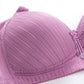 Large Size Bra No Steel Ring Underwear Women Gather Big Breasts Show Small Thin Anti-sagging Beautiful Back Sexy Breastfeeding Bra
