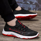 Mesh Shoes Breathable Running Shoes Sports Shoes Men's Trendy Shoes Men's Casual Shoes Solid Color Non-slip Shoes
