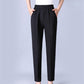 Middle-aged and Elderly Women's Trousers Large Size Loose Straight Leg Pants Mother Elastic High Waist Casual Pants Grandma Stretch Trousers