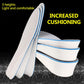 Unisex Inner Heightening Insole Free Cutting Thickened Invisible Soft Bottom Shock Absorption Heightening Insole Sports Breathable Insole