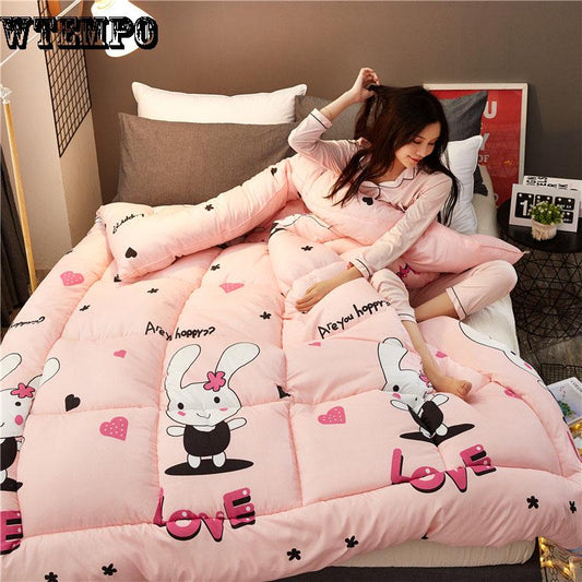 Brand Comfortable Home Dormitory Quilt Quilt Winter Thick Warm Winter Is Double Winter Quilt