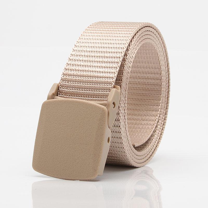 Sports Belt Men's and Women's Canvas Belt Quality Quick-drying Plastic Hypoallergenic Belt