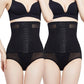 Women Body Shaper Solid Color Plus Size Thin Section Postpartum Abdomen Belt Stereo Cross Design