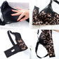 Bra Plus Size Women Gathered Sexy Bralette Wire Free Seamless Push Up Sexy Lingerie Solid Color Leopard Thin Section Underwear