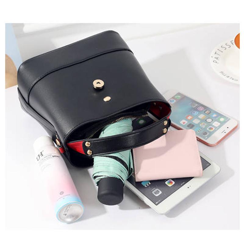 Handbag for women small square leather shoulder handbags organiser storage umbrella mini IPAD