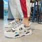 Men's Shoes Korean Version Trend Heightening Shoes Boys Casual All-match Sneakers Ins Dad Shoes