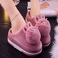 Household Plus Velvet Warm Cotton Slippers Winter Home Cotton Shoes