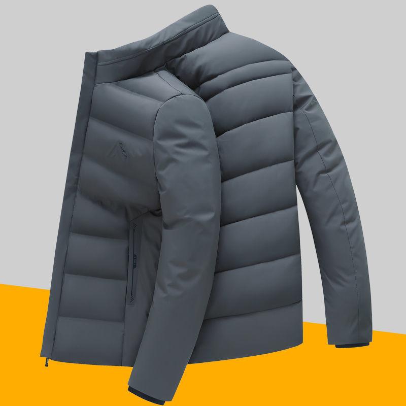 Men's Winter Middle-aged Men's Padded Jacket Winter Clothes Cold-proof Padded Jacket Thick Down Padded Jacket Men