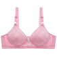 Push Up Bra for Women Plus Size Bras Underwear Wireless Soft Seamless Brassiere Large Cup Bralette Cotton Comfortable Lingerie