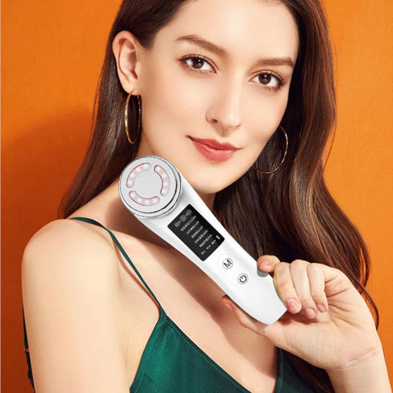 Import Instrument Facial Massager Multifunctional Essence Beauty Instrument Cleansing Detoxification Cleanse V Face Lifting Firming Home
