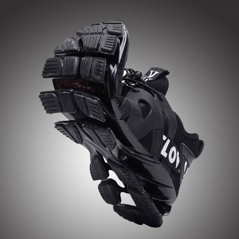 Men's large 36-47 men's and women's jogging shoes outdoor breathable jogging sports blade shoes men
