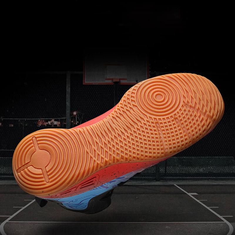 Men Sneakers Running High-top Basketball Shoes Shockproof Comfortable Breathable Lightweight Shoes