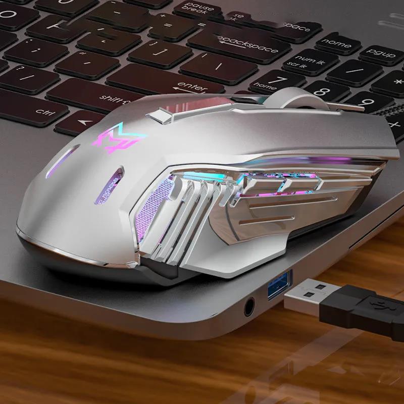 8000DPI Gaming Mouse Programmable Mechanical 6-button Wired Mouse Notebook Computer General Accessories