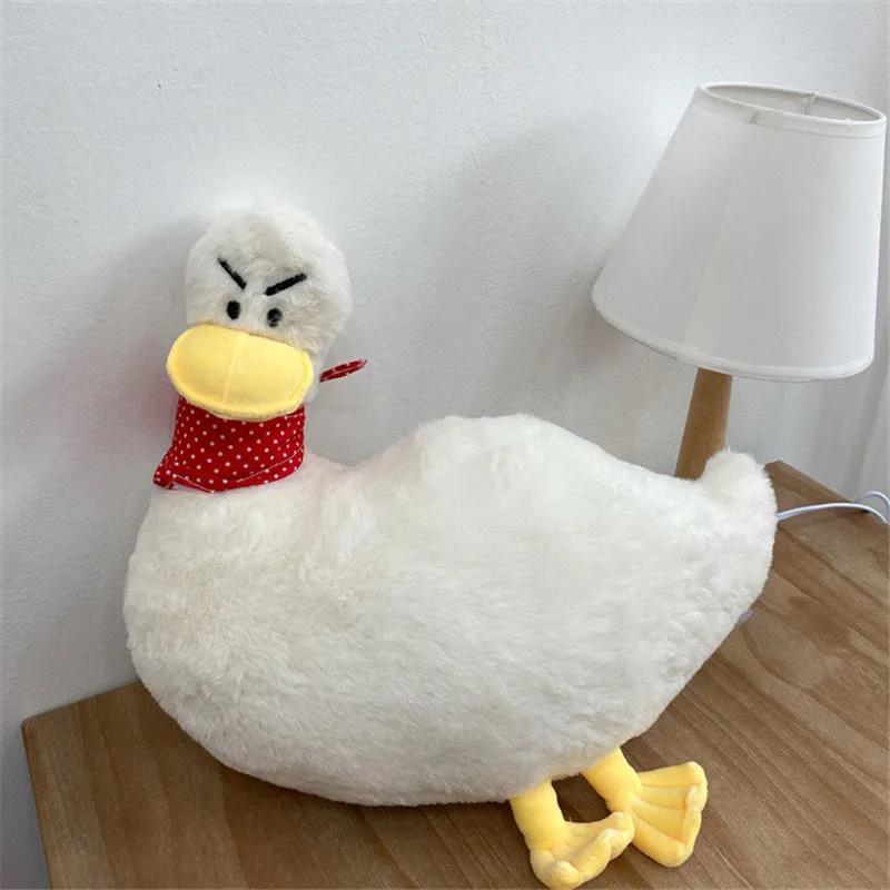 Kid's Plush Toy Cute Duck Funny Duck Plush Doll Soft Sofa Pillow Cushion Lovely Refueling Duck Gift