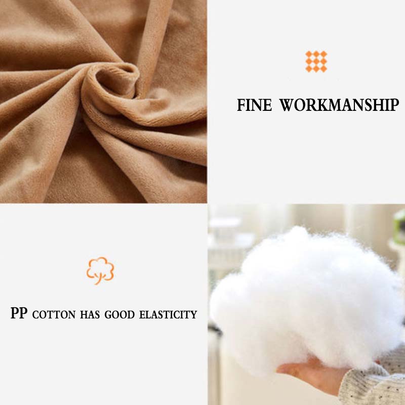 Pillow Girls Sleeping Suede Cushion Sofa Office Bed Back Cushion Waist Cushion Bedside Pillowcase with Core
