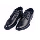 Men's Leather Shoes Summer Breathable British Men's Lace-up Casual Shoes Business Shoes Korean Version of All-match PU Leather Shoes Dad Husband Shoes