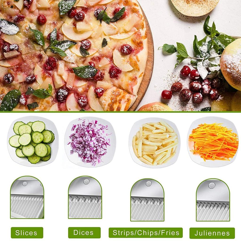 4 IN 1 Multifunctional Foldable Kitchen Chopping Artifact -Vegetable Slicer Food Chopper
