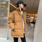 Women's Down Padded Jacket Korean Style Loose Thick Padded Jacket Fashion Winter Short Bread Jacket Padded Jacket