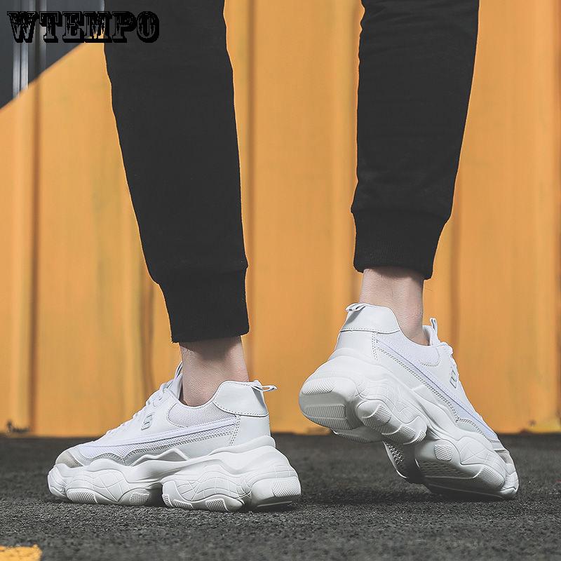 Increase Shoes Men's Sneakers Comfortable Sports Shoes Fashion Trend Wild Casual Shoes