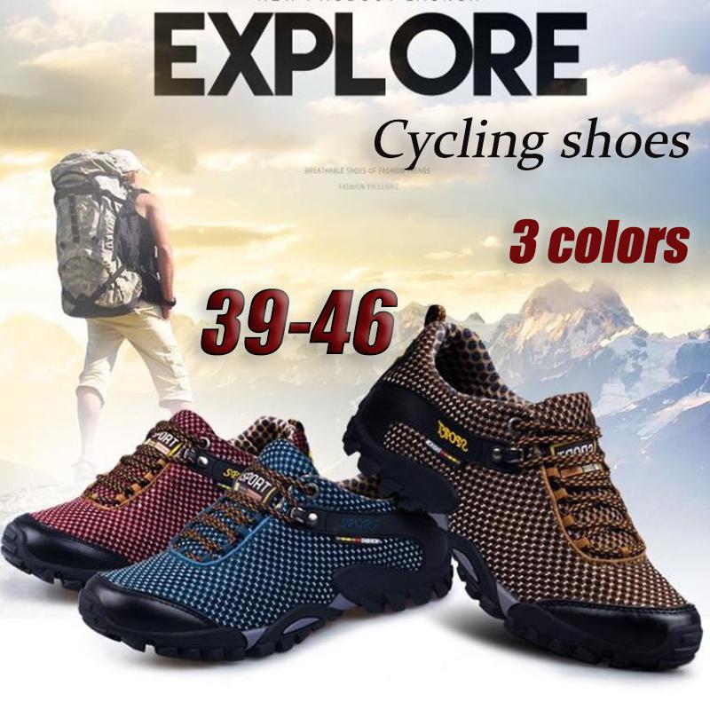 Leisure Road Cycling Men's Shoes Mountain Bike Shoes Outdoor Climbing Sports Training Shoes Cycling Shoes