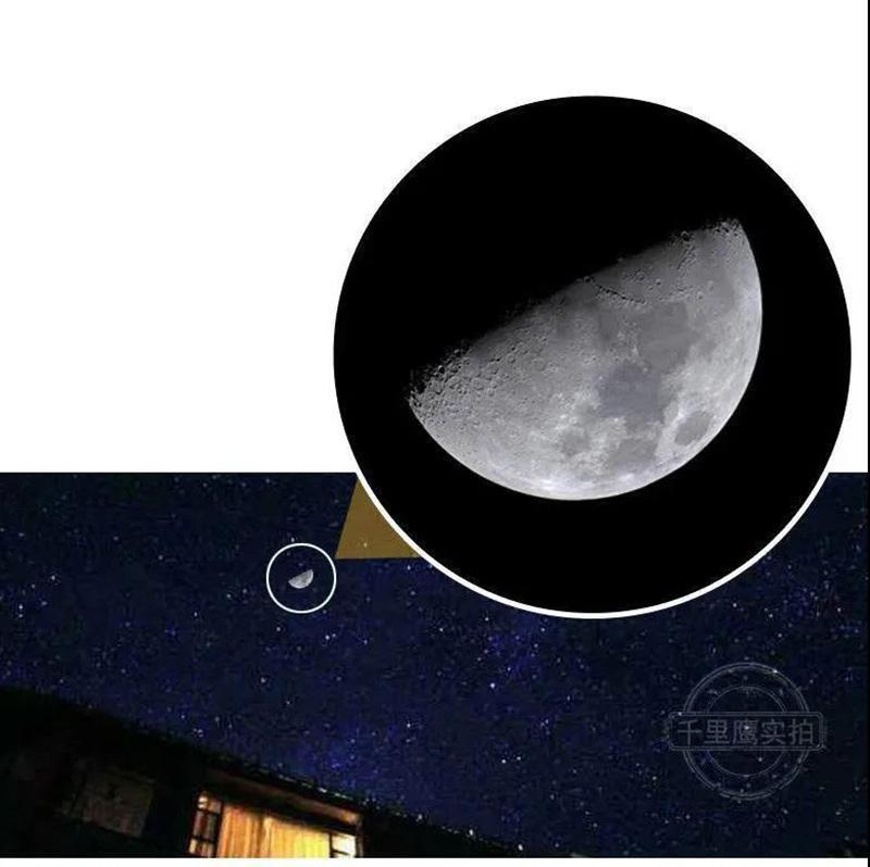 500x80 Zoom Monocular Adult HD High Magnification Monocular 10km Outdoor Climbing and Hunting Single Binoculars