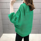 V-neck Bat Sleeve T-shirt Female Blouse Loose Large Size Short Upper Top Summer Hollow Sweater Women's Clothing