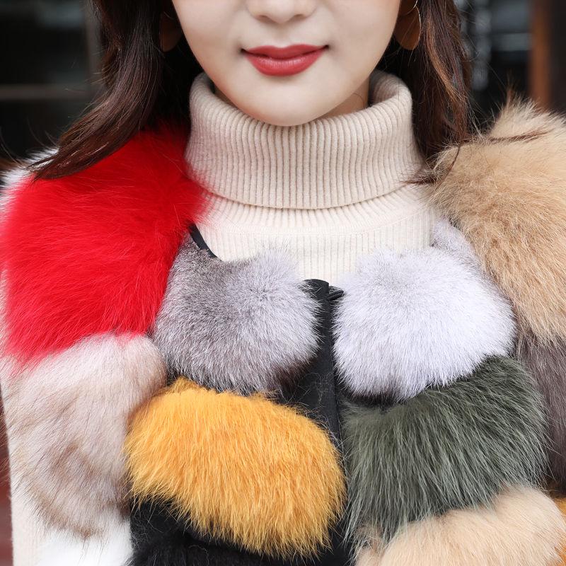 Winter Woman's Cotton Coat Winter cold warm Long sleeve jacket Trend Large size Fur coat