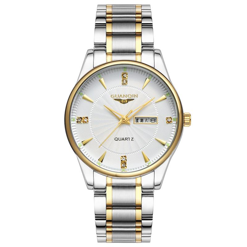 Men Mechanical Watch Men Chronograph Metal Strap Big Case Fashion Business Wristwatches