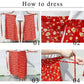 A piece of cloth Long Floral Chiffon Casual Skirt Women Summer Chiffon Wrap Skirt Long Beach Skirt