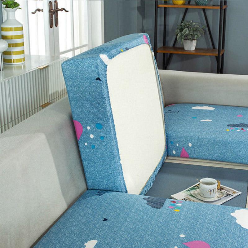 Stretch Sofa Seat Cushion Cover Sofa Covers for Living Room Removable Elastic Seat Chair Cover Furniture Protector