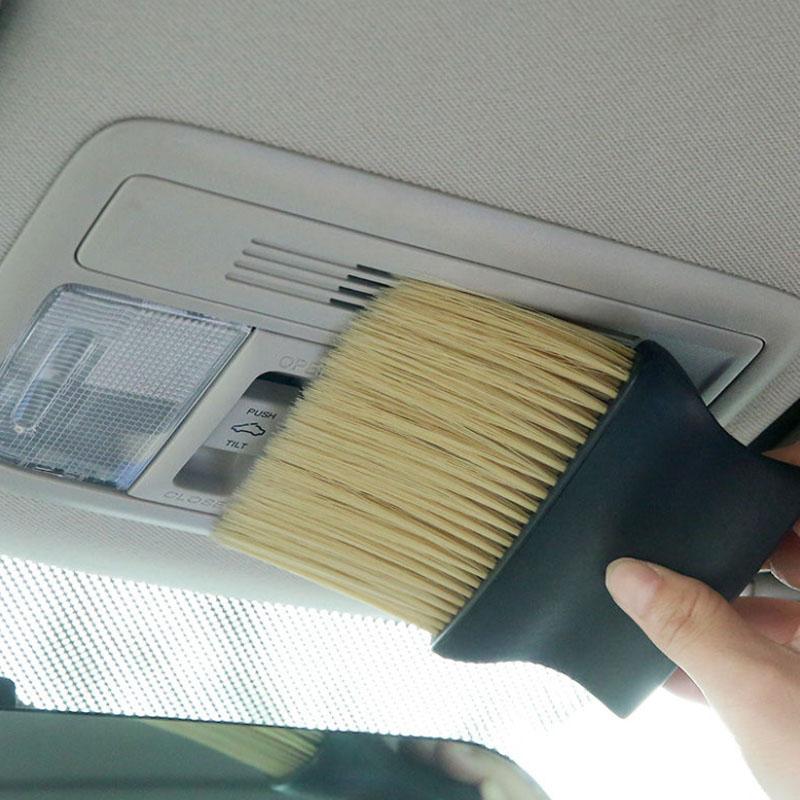 Automotive Supplies Air-conditioning Air Outlet Interior Dust Removal Brush Cleaning Tool Car Washing Dust Artifact Soft Bristles Brush