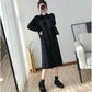 Autumn and Winter Loose Blouse Fashion Simple Jacket Young Women Sweater Dress
