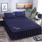 Skin-friendly Bed Skirt Bedspread Sheets Non-slip and Dust-proof Bed Sheet Protective Cover