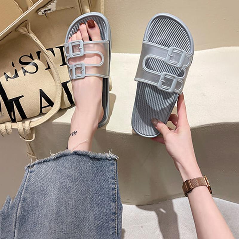 Slippers Women Summer Outdoor Wear All-match Cute Non-slip Indoor Home Beach Shoes Comfortable and Lightweight