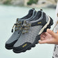 Breathable Outdoor Sports Net Shoes Men's Mesh Casual Summer Hiking Shoes Non-slip Mesh Hiking Men's Shoes