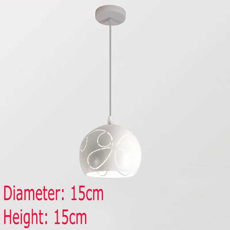 Nordic Light Single-headed Chandelier Bedside Lamp Window Bar Dining Room