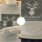 Autumn and Winter Half Turtleneck Sweater Men Korean Loose Plus Velvet Thick Winter Base Sweater