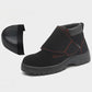 Summer High-cut Labor Insurance Shoes Anti-smashing and Anti-piercing Safety Shoes Suede Leather Steel Toe Cap Wear-resistant Safety Shoes