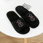 Couple Home Floor Cotton Slippers Home Non-slip Fur Slippers Ladies XL Slippers
