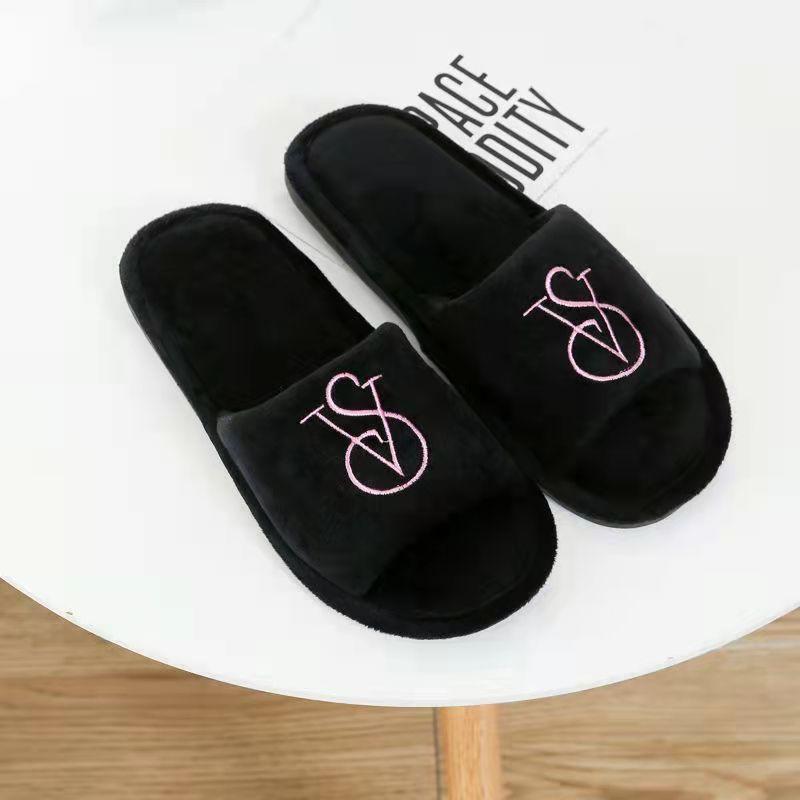 Couple Home Floor Cotton Slippers Home Non-slip Fur Slippers Ladies XL Slippers