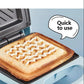 520W Mini Sandwich Making Machine Bread Maker Barbecue Machine Kitchen Supplies for Breakfast and Afternoon Tea