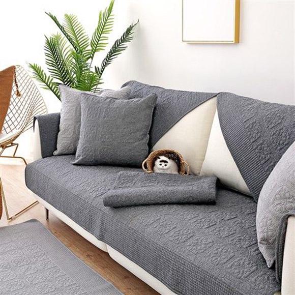 Four Seasons Sofa Cushion Modern Minimalist Nordic Sofa Covers Towel Slip Non-cotton Cushion