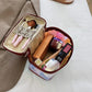 Cosmetic Bag PVC Pearl Handbag Women's Laser Pattern Gradient Color All-match Cosmetic Box
