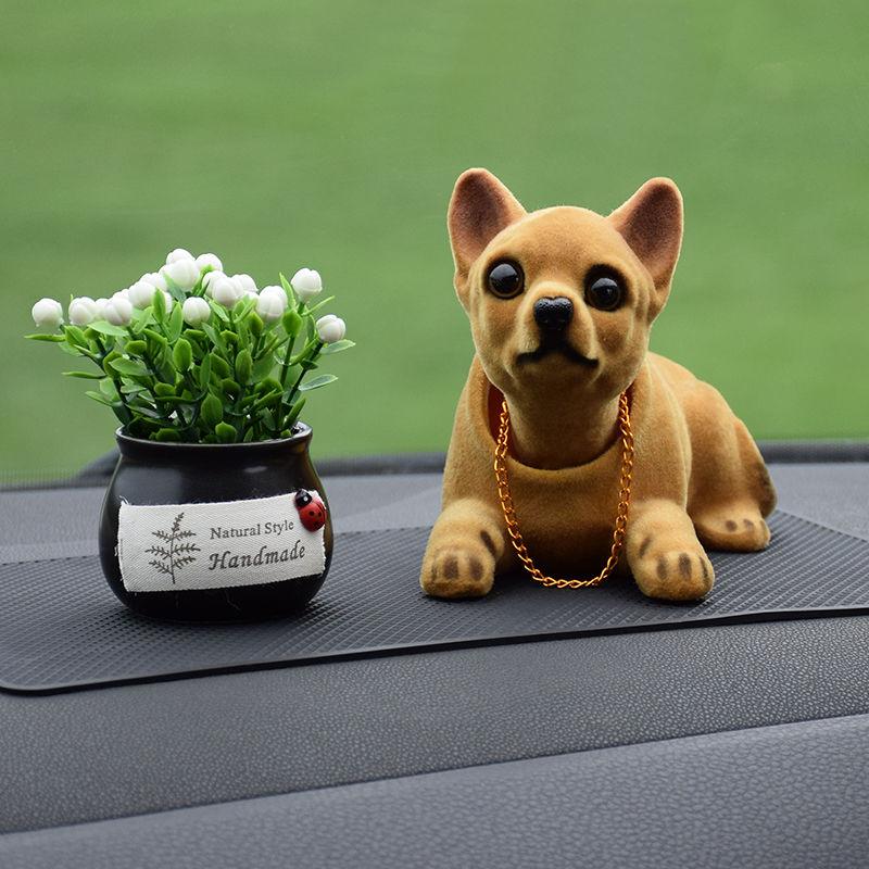 Cute Creative Car Shaking His Head Dog Car Interior Decoration Car Interior Decoration Toys