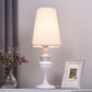 Modern Table Lamps Bedroom Living Room Study Bedside Nordic Fabric Shade LED Desk Light Night Lights